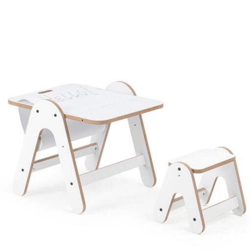 Mesa infantil de actividades de madera + silla