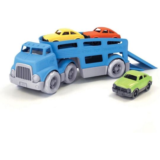 Camión transporte de coches Greentoys