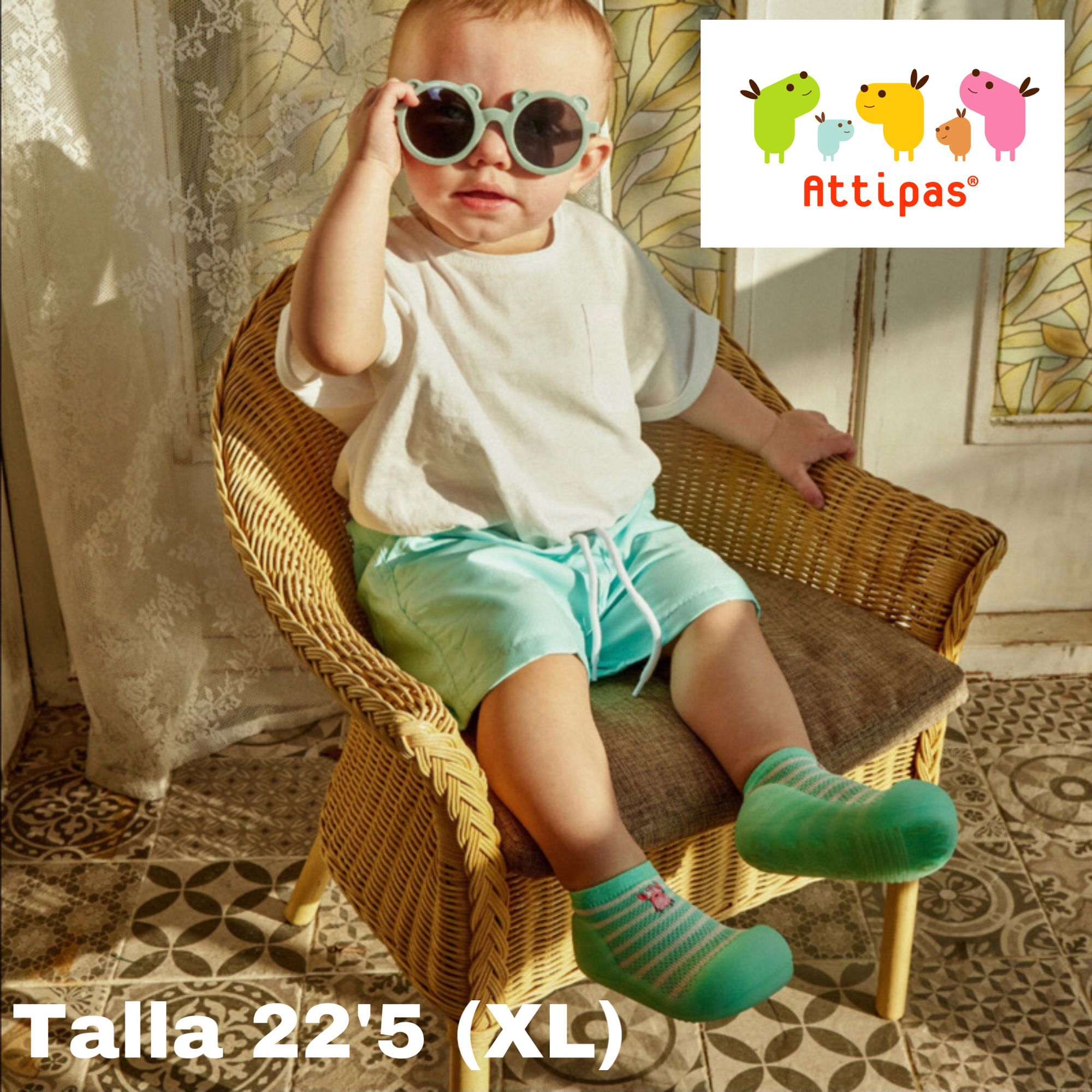 Calzado suela blanda Attipas Verano (XL) - Nordic Baby