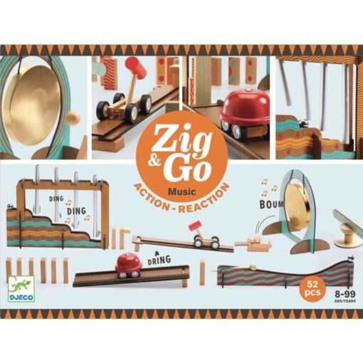 Construcción Zig & Go music 52 piezas