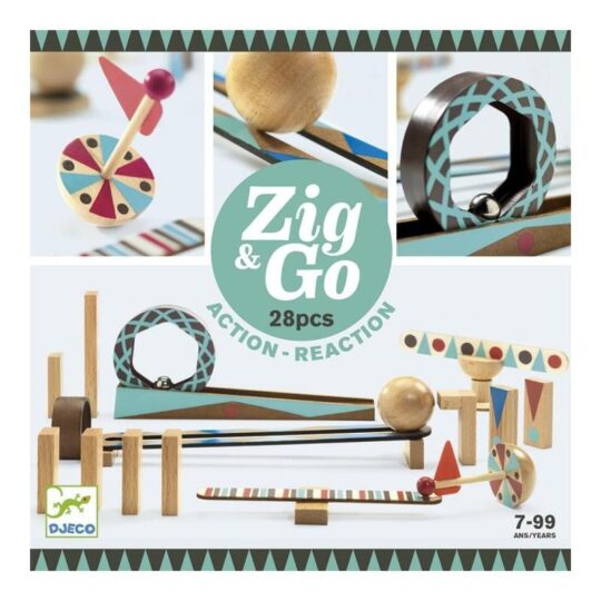 Construcción Zig & Go Roll 28 piezas