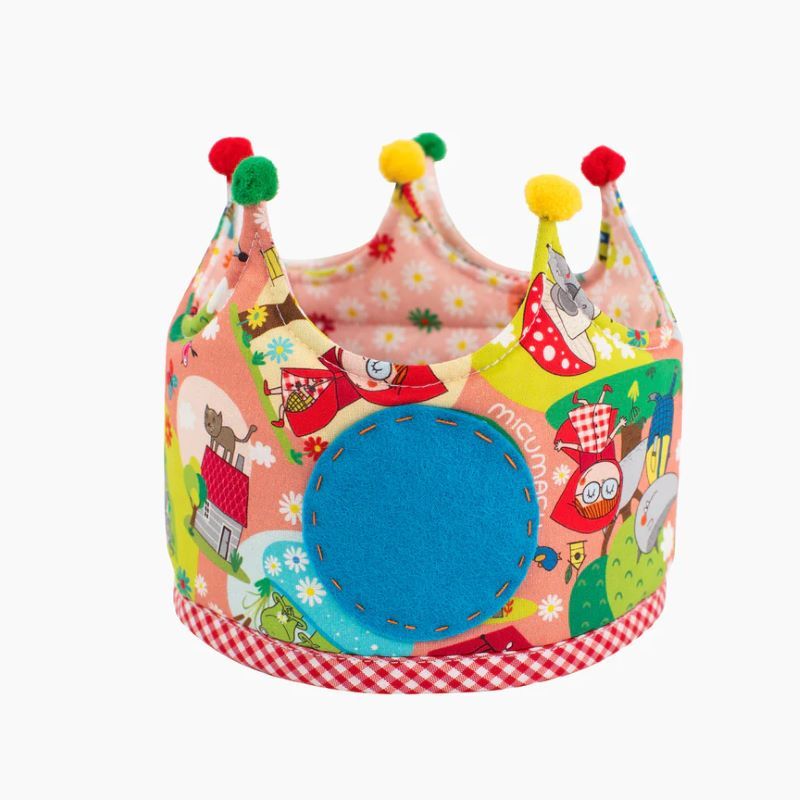 Corona de Tela para Cumpleaños - Gris – Nap