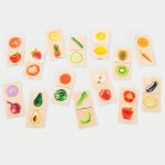 Dominó verduras y frutas reales - Tick It