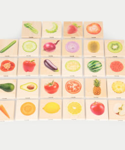 Dominó verduras y frutas reales - Tick It