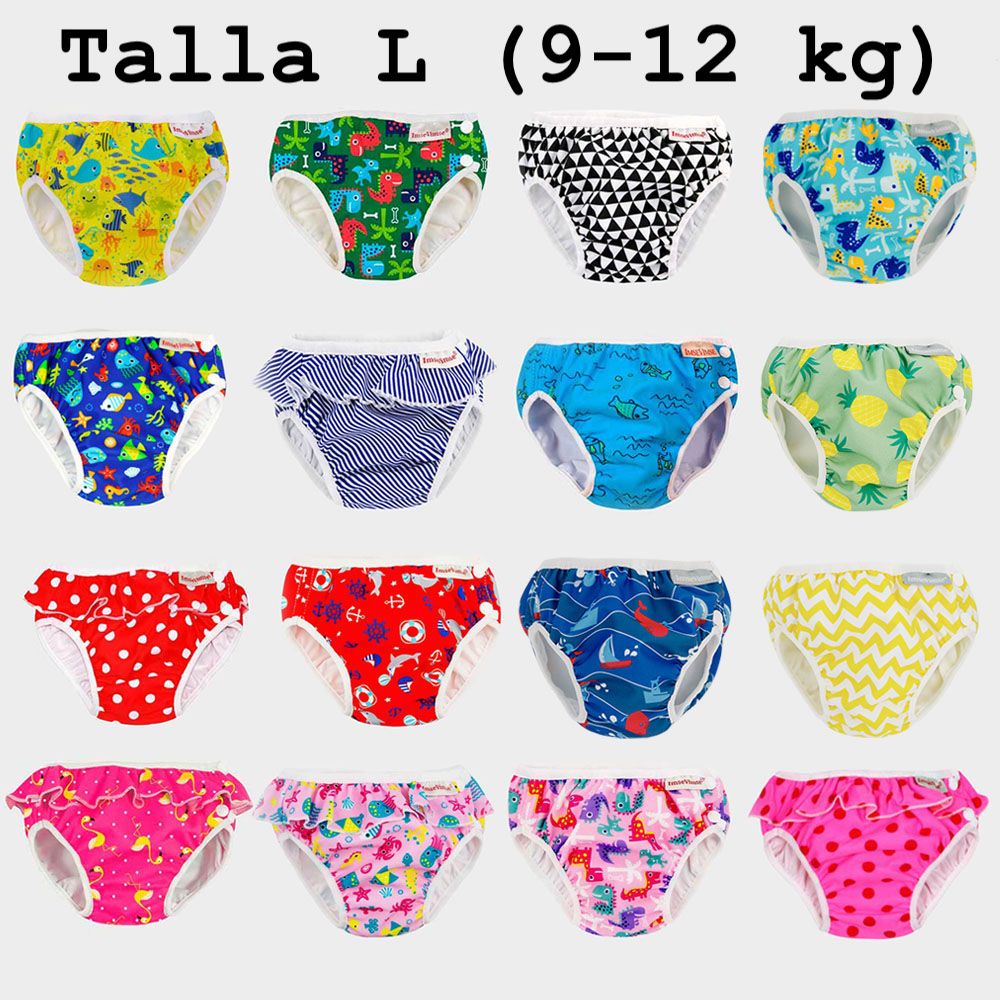 Pañal bañador Imse Vimse Talla L 9-12 kg (Varios modelos) - Nordic Baby