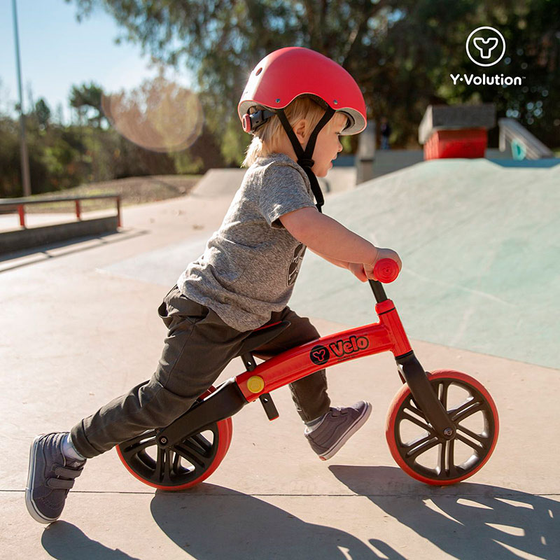 Bicicleta equilibrio sin pedales evolutiva Yvelo Junior (18 meses a 4 años)  - Nordic Baby