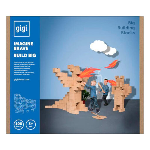 Gigi Bloks - Bloques de construcción 100 piezas XXL