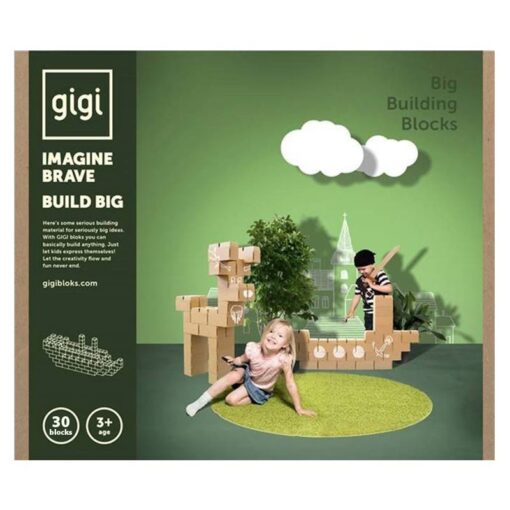 Gigi Bloks - Bloques de construcción 30 piezas XL