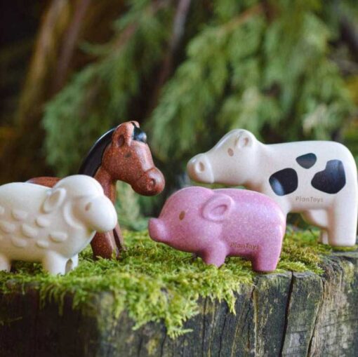 Set animales de la granja Plan Toys