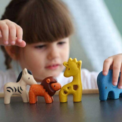 Set animales salvajes Plan Toys