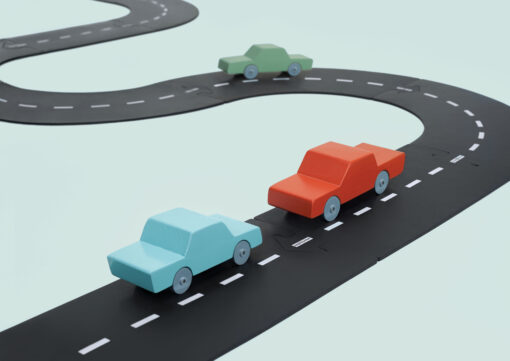 Extensión carretera flexible - Rectas -